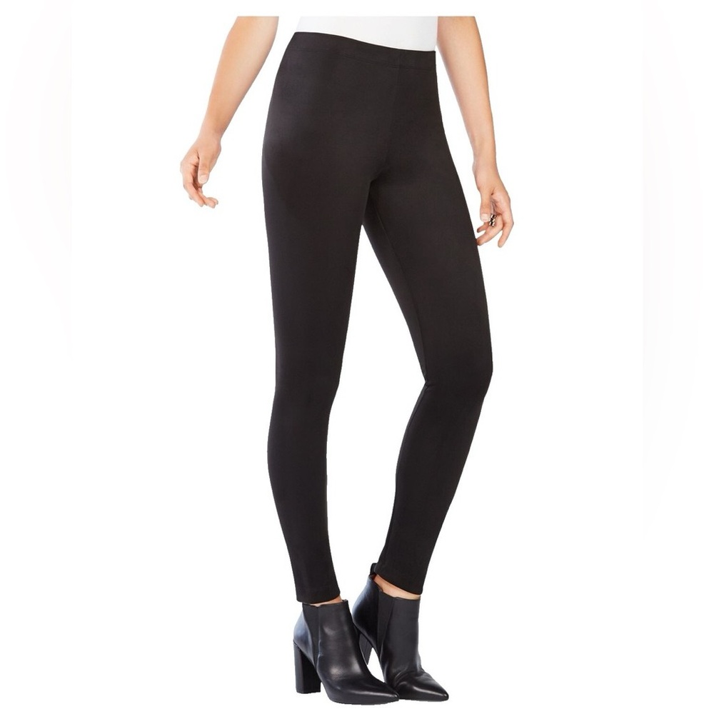 BCBGMaxAzria Faux Suede High Rise Leggings